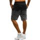 Contrast Color Sports Jogger Drawstring Men Shorts