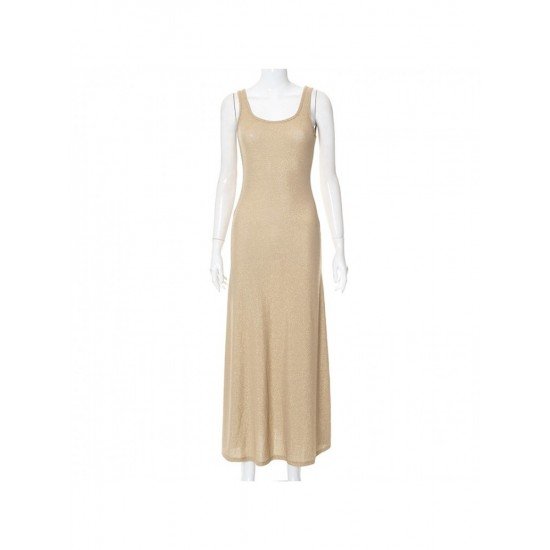  Summer Fashion U Neck Women's Sleeveless Dress