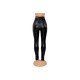  Sexy Tight PU Leather Ruched Women's Pants