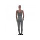  U Neck Sleeveless Top And Skinny Trouser Sets