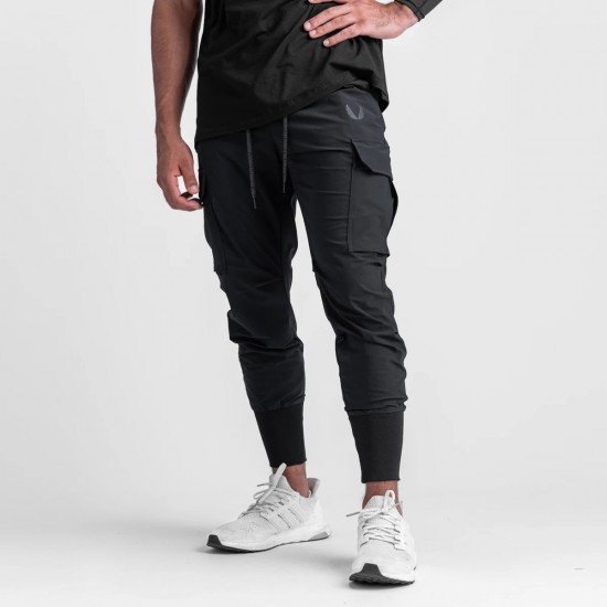  Pure Color Casual Men's Long Pants