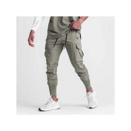  Pure Color Casual Men's Long Pants