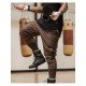  Pure Color Casual Men's Long Pants