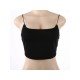  Summer Pure Color Backless Navel Sleeveless Vest