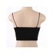  Summer Pure Color Backless Navel Sleeveless Vest