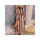 Casual Striped Long Sleeve Shirt Long Coats