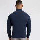  Men's Skinny Round Neck Long Sleeve Top