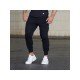  Pure Color Drawstring Men's Long Pants