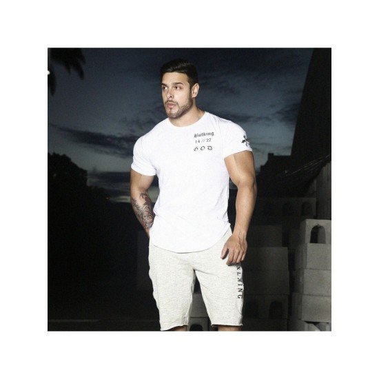 Men Trend Sports Short Sleeve T Shirt