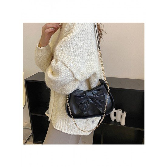 Cute Black Bow One Shoulder Bags