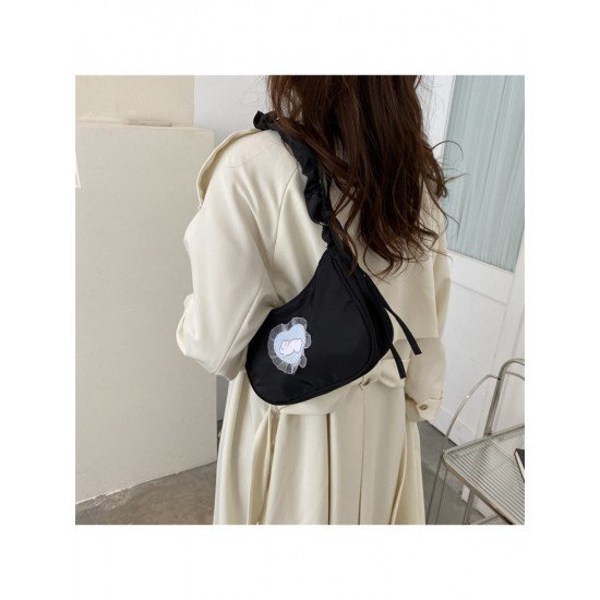  Cute Cloud Pleated Underarm Bag For Women