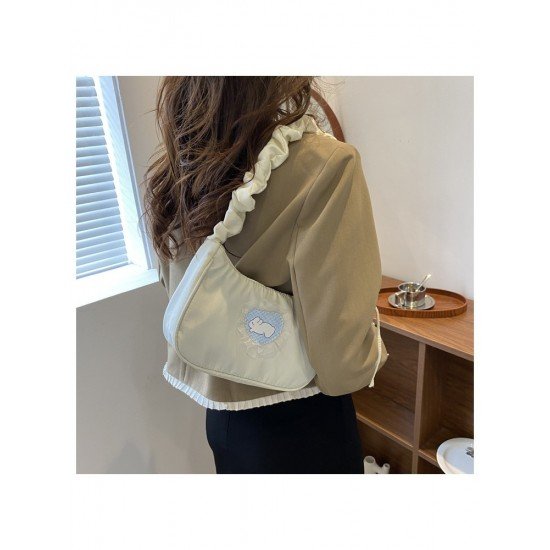  Cute Cloud Pleated Underarm Bag For Women