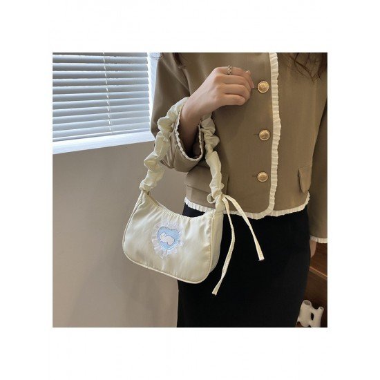  Cute Cloud Pleated Underarm Bag For Women