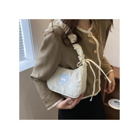  Cute Cloud Pleated Underarm Bag For Women