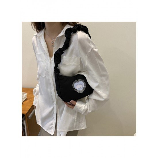  Cute Cloud Pleated Underarm Bag For Women