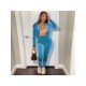  Pure Color Casual Hoodie Women's Two-Piece Suit