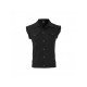  Men's Casual Pure Color Raw Edge Button Vest