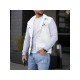  Men's Casual Pure Color Raw Edge Button Vest