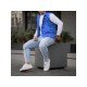  Men's Casual Pure Color Raw Edge Button Vest