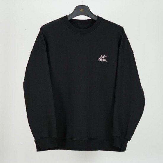 Street Embroidery Loose Men Sweatshirts