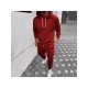  Casual Hooded Long Sleeve Men's Suits