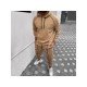  Casual Hooded Long Sleeve Men's Suits