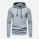  Casual Loose Pure Color Men's Hooded Sweater