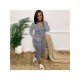  Casual Pure Color Women's Trouser Sets