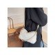  2022 New Fashion Plush Pure Color Women's Handbags