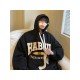  Fashion Versatile Letter Printing Hooded Men's Sweater