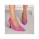  Pure Color Fashion Pointed Women's Single Shoes