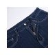 Street Trendy Blue Straight Leg Ladies Jeans