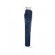 Street Trendy Blue Straight Leg Ladies Jeans