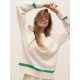  Casual Round Neck Women's Long Sleeve Sweater