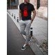  Summer Casual Printed Short Sleeve Tee For Men