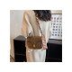  PU Crocodile Print Pure Color Women's Shoulder Bag