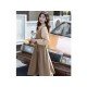  2022 Fall Retro Fake Two-Piece Women's Dress