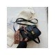  PU Crocodile Print Pure Color Women's Shoulder Bag