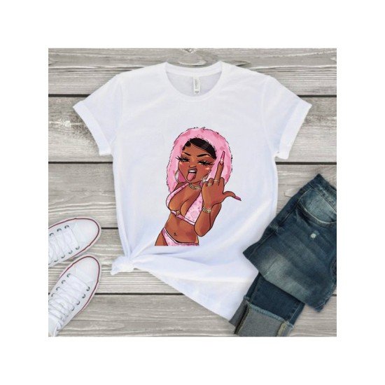 New Women Graphic Short Sleeve T Shirts