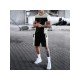 Fashion Casual Sport Short Sleeve Suits For Men