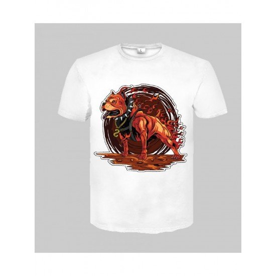 Graphic White Short Sleeve Tees For Men