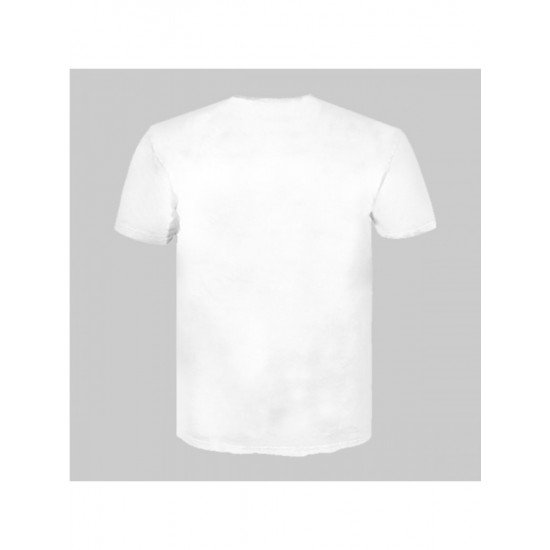 Graphic White Short Sleeve Tees For Men