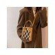  Fashion Contrast Color Women's Square Bags