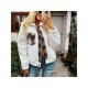  2022 Winter New Plush Plaid Women's Coats