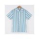 Leisure Striped Short Sleeve Summer Men Shirts