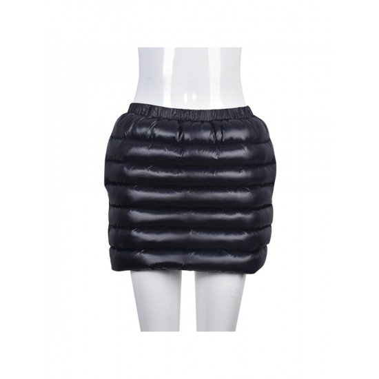 Trendy Black Pockets Short Skirts For Women