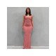 Casual Solid Spaghetti Straps Maxi Dresses