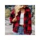  Women's 2022 Winter Fashion Plaid Women's Coats