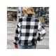  Women's 2022 Winter Fashion Plaid Women's Coats