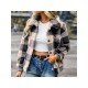  Women's 2022 Winter Fashion Plaid Women's Coats